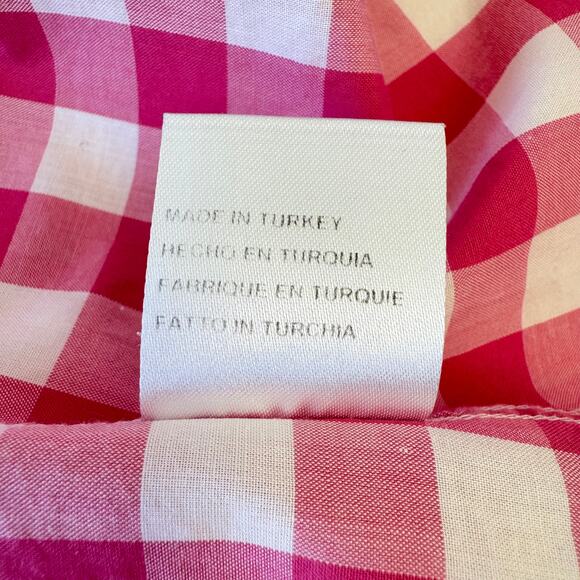 BERTIGO Pepe 52 Cotton Designer Shirt Men's Size XL Pink White Check NWOT - Picture 16 of 16